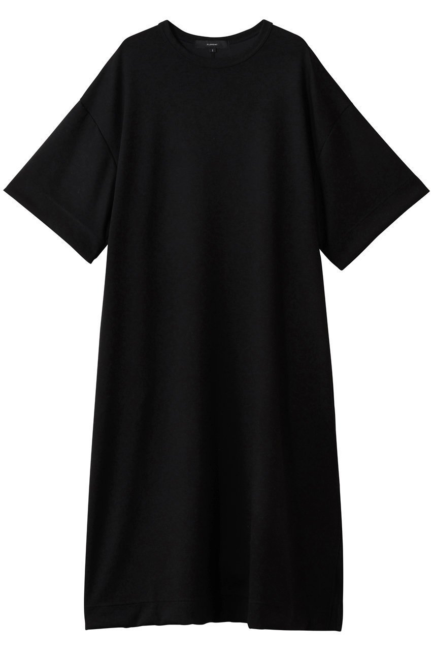【フローレント/FLORENT】のストレッチダンボール ワンピース インテリア・キッズ・メンズ・レディースファッション・服の通販 founy(ファニー) ファッション Fashion レディースファッション Fashion for Women ワンピース Dresses チュニック Tunic Tops & Dresses 2026年 2026 シンプル Simple, Minimal ストレッチ Stretch, Stretchy Fabric チュニック Tunic, Long Top ロング Long, Long-Length エレガント 上品 Elegant 夏 Summer 春 Spring S/S・春夏 SS, Spring/Summer, Warm Season ブラック|ID: prp329100004789490 ipo3291000000034756493