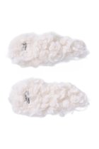 【ヘイップ/heyep】のFluffy Clips(2P Set) ホワイト|ID: prp329100004789493 ipo3291000000035905789