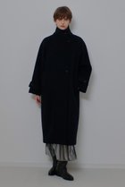 【アルアバイル/allureville】のダブルビーバースタンドコート 人気、トレンドファッション・服の通販 founy(ファニー) ファッション Fashion レディースファッション Fashion for Women アウター Coat / Outerwear Collection コート・ロングコート・ピーコート Long Coats, Peacoats & More 2026年 2026 モダン Modern, Contemporary ロング Long, Long-Length 夏 Summer 春 Spring S/S・春夏 SS, Spring/Summer, Warm Season thumbnail ブラック|ID: prp329100004789504 ipo3291000000034756554
