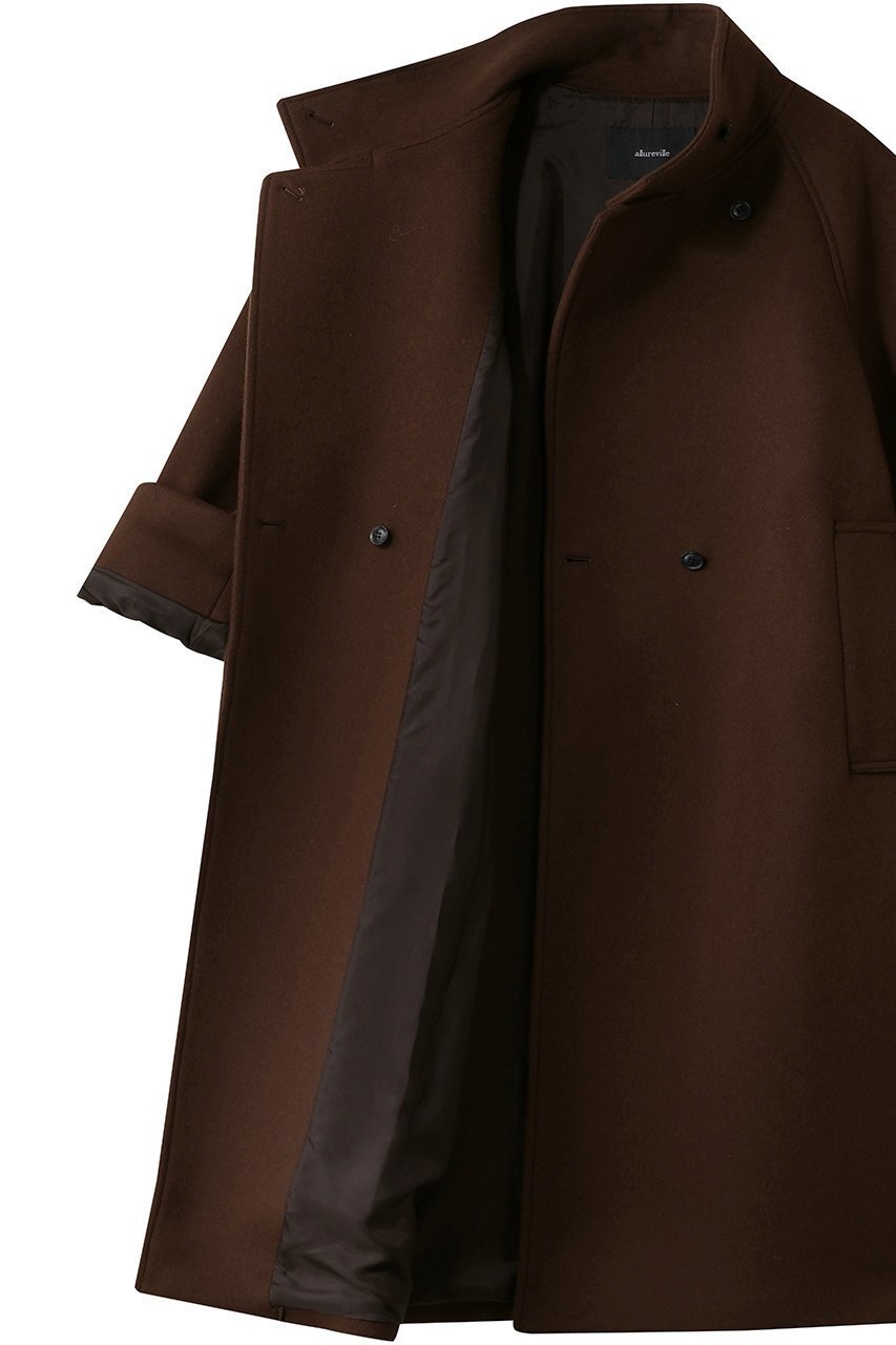 【アルアバイル/allureville】のダブルビーバースタンドコート 人気、トレンドファッション・服の通販 founy(ファニー) 　ファッション　Fashion　レディースファッション　Fashion for Women　アウター　Coat / Outerwear Collection　コート・ロングコート・ピーコート　Long Coats, Peacoats & More　モダン　Modern, Contemporary　ロング　Long, Long-Length　other-6|ID: prp329100004789504 ipo3291000000035681197