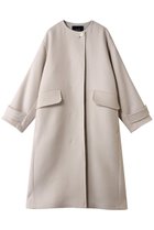 【アルアバイル/allureville】のノーカラーコクーンコート ベージュ|ID: prp329100004789505 ipo3291000000035566520