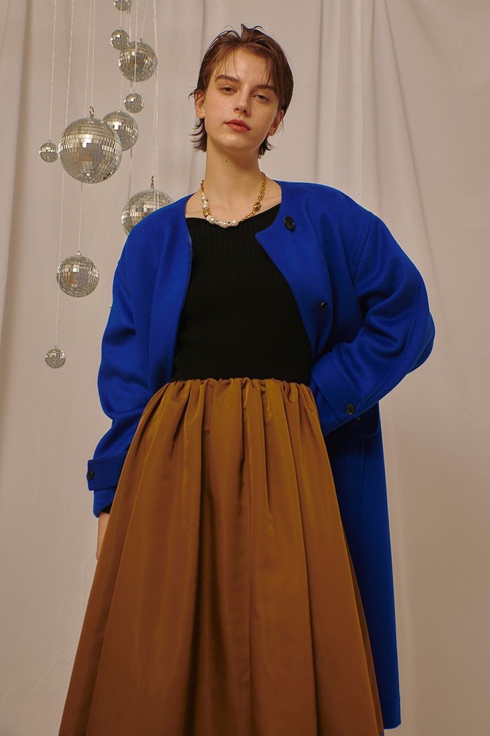 【アルアバイル/allureville】のノーカラーコクーンコート インテリア・キッズ・メンズ・レディースファッション・服の通販 founy(ファニー) https://founy.com/ ファッション Fashion レディースファッション Fashion for Women アウター Coat / Outerwear Collection コート・ロングコート・ピーコート Long Coats, Peacoats & More 2026年 2026 フォルム Silhouette, Form ロング Long, Long-Length 夏 Summer 春 Spring S/S・春夏 SS, Spring/Summer, Warm Season |ID: prp329100004789505 ipo3291000000035703945