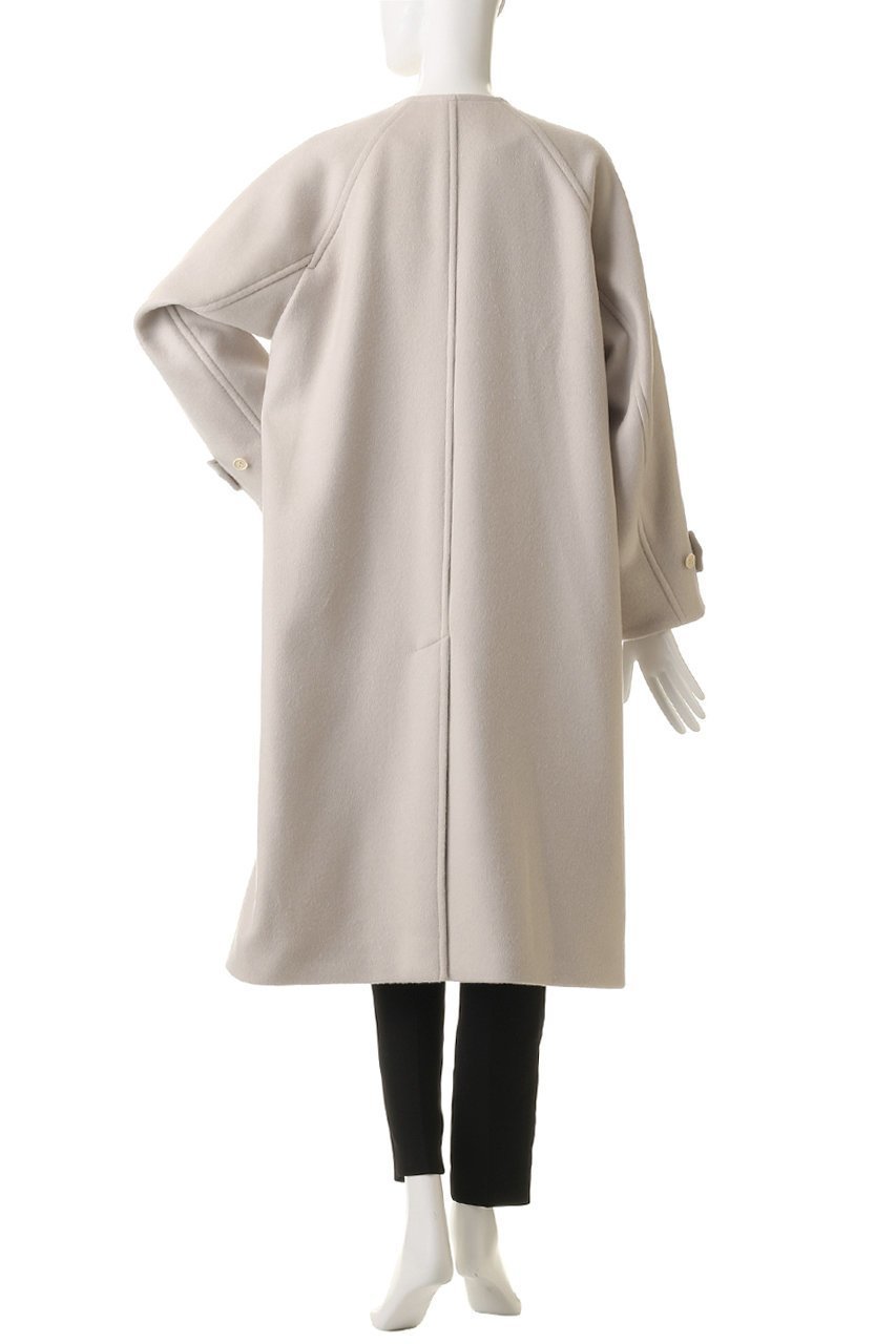 【アルアバイル/allureville】のノーカラーコクーンコート 人気、トレンドファッション・服の通販 founy(ファニー) 　ファッション　Fashion　レディースファッション　Fashion for Women　アウター　Coat / Outerwear Collection　コート・ロングコート・ピーコート　Long Coats, Peacoats & More　フォルム　Silhouette, Form　ロング　Long, Long-Length　other-4|ID: prp329100004789505 ipo3291000000036235513