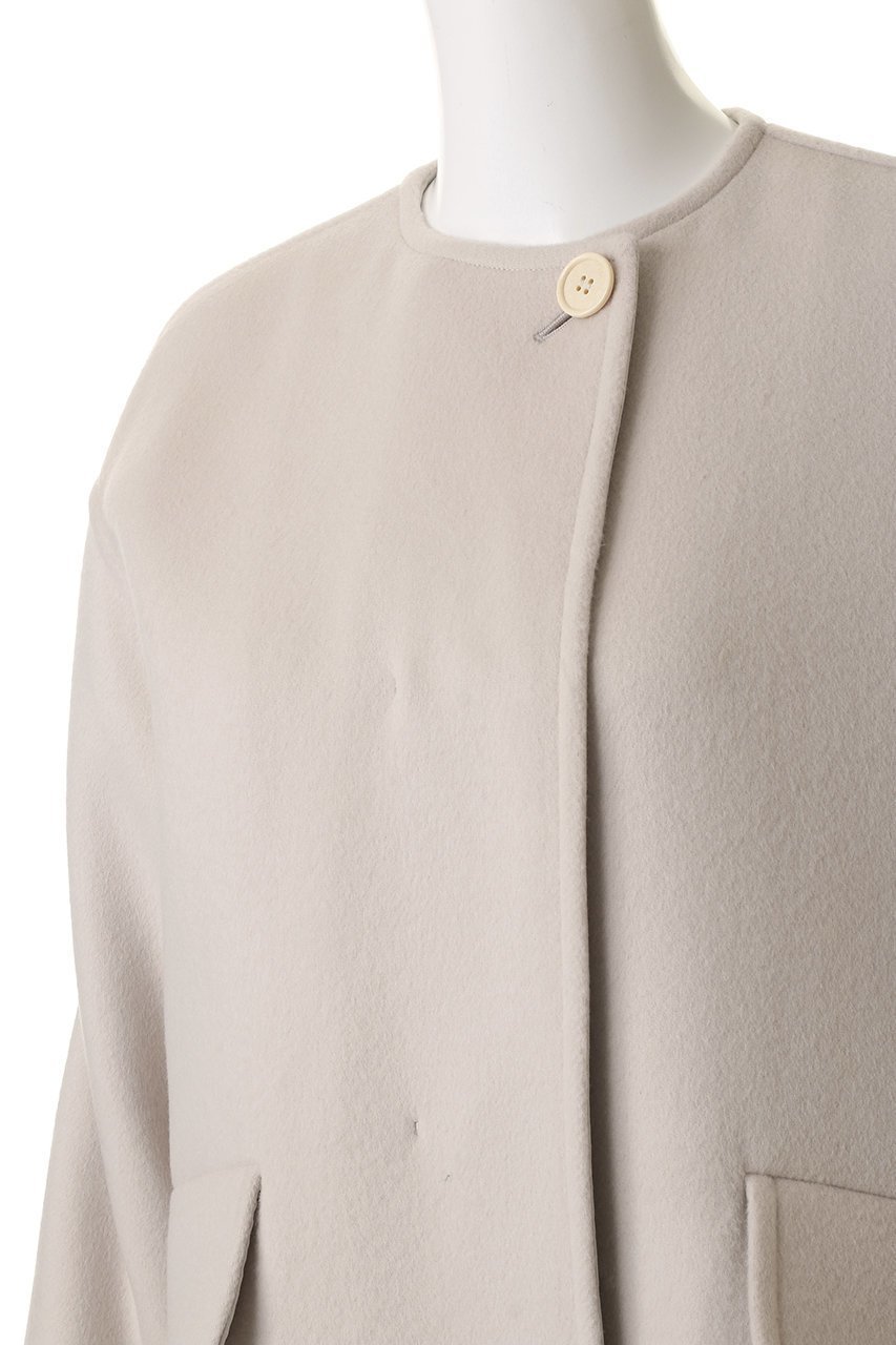 【アルアバイル/allureville】のノーカラーコクーンコート 人気、トレンドファッション・服の通販 founy(ファニー) 　ファッション　Fashion　レディースファッション　Fashion for Women　アウター　Coat / Outerwear Collection　コート・ロングコート・ピーコート　Long Coats, Peacoats & More　フォルム　Silhouette, Form　ロング　Long, Long-Length　other-5|ID: prp329100004789505 ipo3291000000036235514