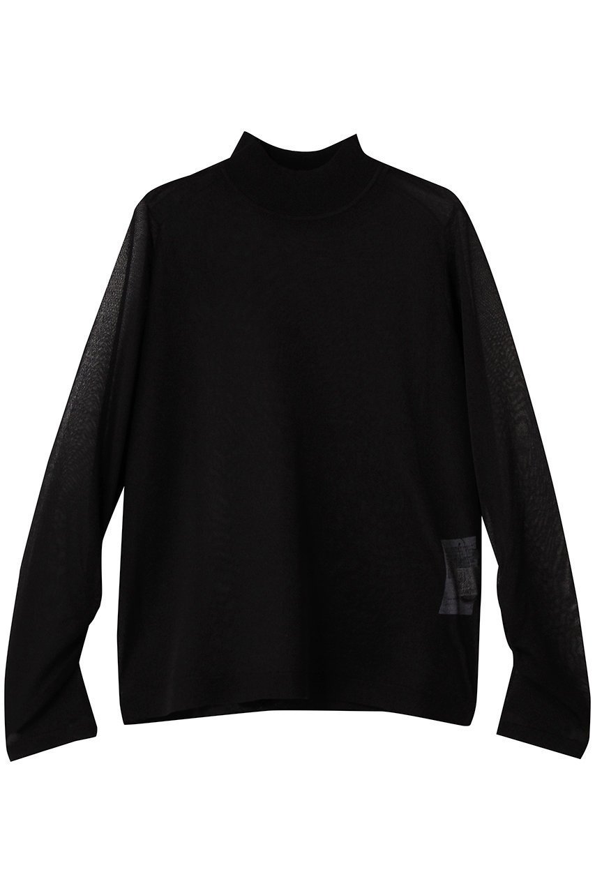 【アナイ/ANAYI】のシアーハイネックプルオーバー インテリア・キッズ・メンズ・レディースファッション・服の通販 founy(ファニー) ファッション Fashion レディースファッション Fashion for Women トップス・カットソー Cut & Sew Tops ニット Knit Tops & Sweaters カジュアルプルオーバー・ニットトップス Pullovers & Knit Tops / Casual Pullovers 2026年 2026 インナー Innerwear ギャザー Gathered, Ruffled シアー Sheer, See-Through シンプル Simple, Minimal ジャケット Jacket, Outerwear ハイネック High Neck, Mock Neck エレガント 上品 Elegant 夏 Summer 春 Spring S/S・春夏 SS, Spring/Summer, Warm Season ブラック|ID: prp329100004789506 ipo3291000000034756567