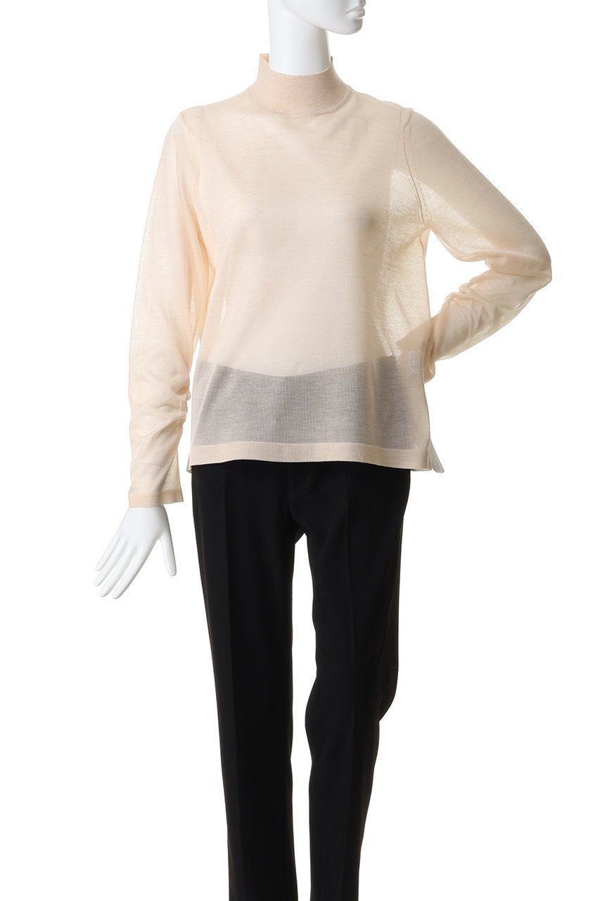 【アナイ/ANAYI】のシアーハイネックプルオーバー 人気、トレンドファッション・服の通販 founy(ファニー) ファッション Fashion レディースファッション Fashion for Women トップス・カットソー Cut & Sew Tops ニット Knit Tops & Sweaters カジュアルプルオーバー・ニットトップス Pullovers & Knit Tops / Casual Pullovers 2026年 2026 インナー Innerwear ギャザー Gathered, Ruffled シアー Sheer, See-Through シンプル Simple, Minimal ジャケット Jacket, Outerwear ハイネック High Neck, Mock Neck エレガント 上品 Elegant 夏 Summer 春 Spring S/S・春夏 SS, Spring/Summer, Warm Season other-2|ID: prp329100004789506 ipo3291000000034756568