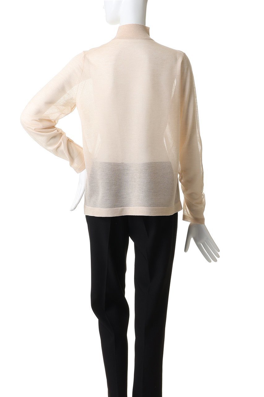 【アナイ/ANAYI】のシアーハイネックプルオーバー 人気、トレンドファッション・服の通販 founy(ファニー) ファッション Fashion レディースファッション Fashion for Women トップス・カットソー Cut & Sew Tops ニット Knit Tops & Sweaters カジュアルプルオーバー・ニットトップス Pullovers & Knit Tops / Casual Pullovers 2026年 2026 インナー Innerwear ギャザー Gathered, Ruffled シアー Sheer, See-Through シンプル Simple, Minimal ジャケット Jacket, Outerwear ハイネック High Neck, Mock Neck エレガント 上品 Elegant 夏 Summer 春 Spring S/S・春夏 SS, Spring/Summer, Warm Season other-4|ID: prp329100004789506 ipo3291000000034756570