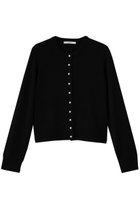 【アナイ/ANAYI】のメリノウールパール釦カーディガン 人気、トレンドファッション・服の通販 founy(ファニー) ファッション Fashion レディースファッション Fashion for Women トップス・カットソー Cut & Sew Tops ニット Knit Tops & Sweaters カーディガン・羽織り Layered Style Cardigans 2026年 2026 カーディガン Cardigan, Knitwear ノースリーブ Sleeveless, No-Sleeve パール Pearl, Pearl Accent 夏 Summer 春 Spring S/S・春夏 SS, Spring/Summer, Warm Season thumbnail ブラック|ID: prp329100004789507 ipo3291000000034756578