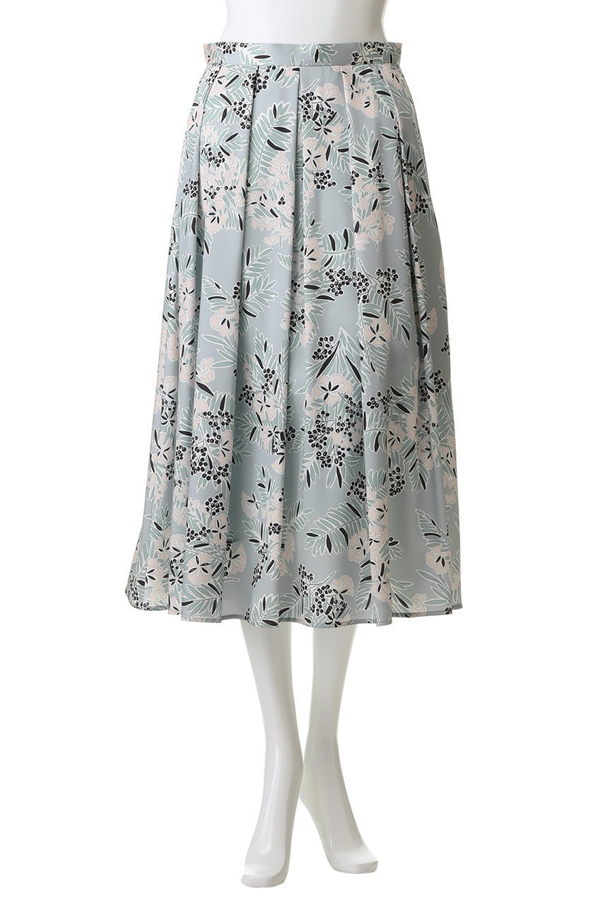 【アナイ/ANAYI】のアイシーフラワーPTタックフレアスカート 人気、トレンドファッション・服の通販 founy(ファニー) ファッション Fashion レディースファッション Fashion for Women スカート Skirts Aライン・フレアスカート A-Line & Flared Skirts ロングスカート Long Skirts / Maxi & Midi Skirts 2026年 2026 エレガント 上品 Elegant フラワー Flower, Floral フレア Flare, Flared モチーフ Motif, Design Theme リラックス Relax, Relaxed Fit リーフ Leaf, Botanical Leaf ロング Long, Long-Length 夏 Summer 春 Spring S/S・春夏 SS, Spring/Summer, Warm Season other-2|ID: prp329100004789510 ipo3291000000034756600