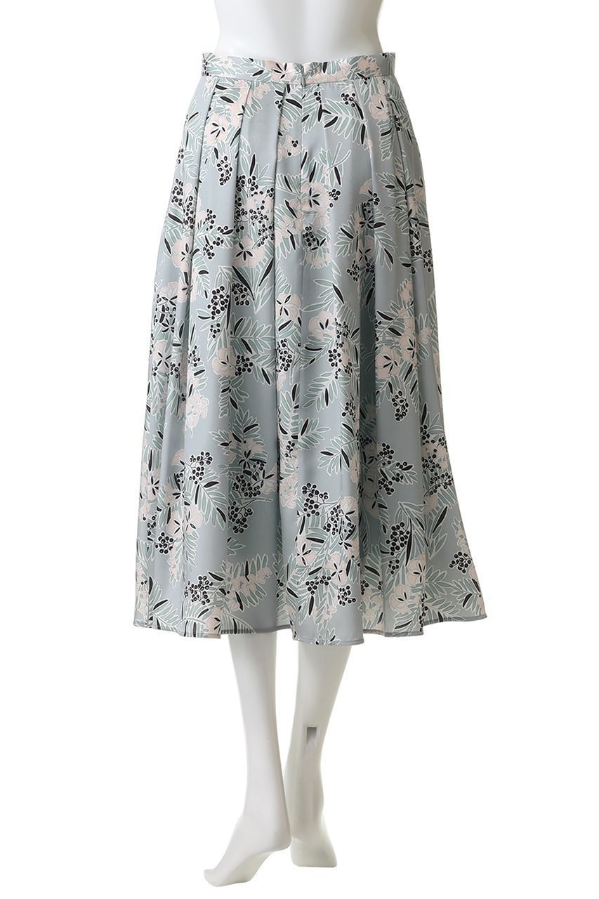 【アナイ/ANAYI】のアイシーフラワーPTタックフレアスカート 人気、トレンドファッション・服の通販 founy(ファニー) ファッション Fashion レディースファッション Fashion for Women スカート Skirts Aライン・フレアスカート A-Line & Flared Skirts ロングスカート Long Skirts / Maxi & Midi Skirts 2026年 2026 エレガント 上品 Elegant フラワー Flower, Floral フレア Flare, Flared モチーフ Motif, Design Theme リラックス Relax, Relaxed Fit リーフ Leaf, Botanical Leaf ロング Long, Long-Length 夏 Summer 春 Spring S/S・春夏 SS, Spring/Summer, Warm Season other-4|ID: prp329100004789510 ipo3291000000034756602