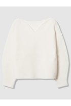 【アルアバイル/allureville】のハートネックプルオーバー 人気、トレンドファッション・服の通販 founy(ファニー) ファッション Fashion レディースファッション Fashion for Women トップス・カットソー Cut & Sew Tops ニット Knit Tops & Sweaters カジュアルプルオーバー・ニットトップス Pullovers & Knit Tops / Casual Pullovers 2026年 2026 アクセサリー Fashion Accessories シンプル Simple, Minimal スリーブ Sleeve, Long Sleeve / Short Sleeve デコルテ Décolleté, Neckline バランス Balance, Style Balance 再入荷 Restock / Back in Stock 夏 Summer 春 Spring S/S・春夏 SS, Spring/Summer, Warm Season thumbnail オフホワイト|ID: prp329100004789511 ipo3291000000036185393