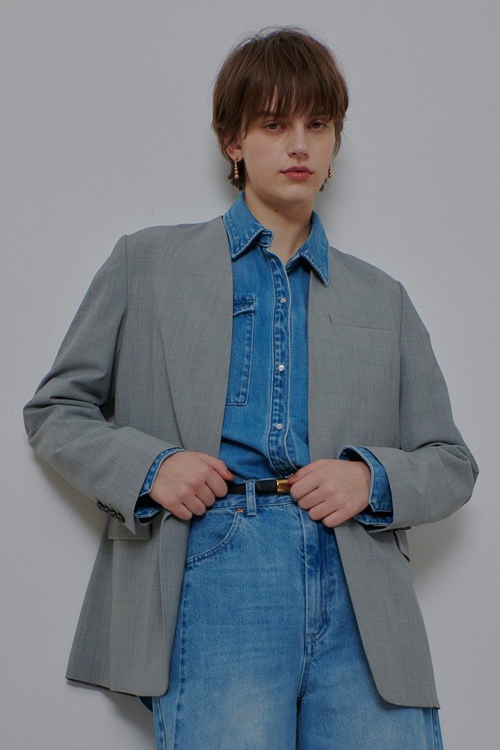 【アルアバイル/allureville】のTWストレッチノーカラージャケット インテリア・キッズ・メンズ・レディースファッション・服の通販 founy(ファニー) https://founy.com/ ファッション Fashion レディースファッション Fashion for Women アウター Coat / Outerwear Collection レディースジャケット・軽アウター Jackets ノーカラージャケット / シンプル上品コーデ Collarless Jackets 2026年 2026 ジャケット Jacket, Outerwear 夏 Summer 春 Spring S/S・春夏 SS, Spring/Summer, Warm Season |ID: prp329100004789512 ipo3291000000034756615