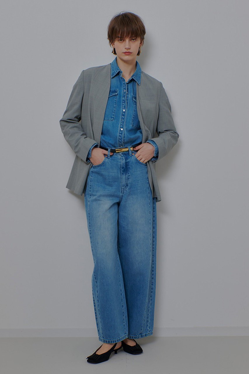 【アルアバイル/allureville】のTWストレッチノーカラージャケット 人気、トレンドファッション・服の通販 founy(ファニー) 　ファッション　Fashion　レディースファッション　Fashion for Women　アウター　Coat / Outerwear Collection　レディースジャケット・軽アウター　Jackets　ノーカラージャケット / シンプル上品コーデ　Collarless Jackets　2026年　2026　ジャケット　Jacket, Outerwear　夏　Summer　春　Spring　S/S・春夏　SS, Spring/Summer, Warm Season　other-3|ID: prp329100004789512 ipo3291000000036193918