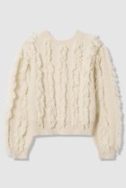 【アルアバイル/allureville】のフリンジシャギー2WAYプルオーバー 人気、トレンドファッション・服の通販 founy(ファニー) ファッション Fashion レディースファッション Fashion for Women トップス・カットソー Cut & Sew Tops ニット Knit Tops & Sweaters カジュアルプルオーバー・ニットトップス Pullovers & Knit Tops / Casual Pullovers 2026年 2026 カーディガン Cardigan, Knitwear フリンジ Fringe, Tassel 夏 Summer 春 Spring S/S・春夏 SS, Spring/Summer, Warm Season thumbnail オフホワイト|ID: prp329100004789515 ipo3291000000034756636