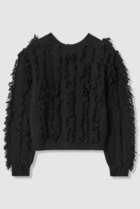 【アルアバイル/allureville】のフリンジシャギー2WAYプルオーバー 人気、トレンドファッション・服の通販 founy(ファニー) ファッション Fashion レディースファッション Fashion for Women トップス・カットソー Cut & Sew Tops ニット Knit Tops & Sweaters カジュアルプルオーバー・ニットトップス Pullovers & Knit Tops / Casual Pullovers 2026年 2026 カーディガン Cardigan, Knitwear フリンジ Fringe, Tassel 夏 Summer 春 Spring S/S・春夏 SS, Spring/Summer, Warm Season thumbnail ブラック|ID: prp329100004789515 ipo3291000000034756638