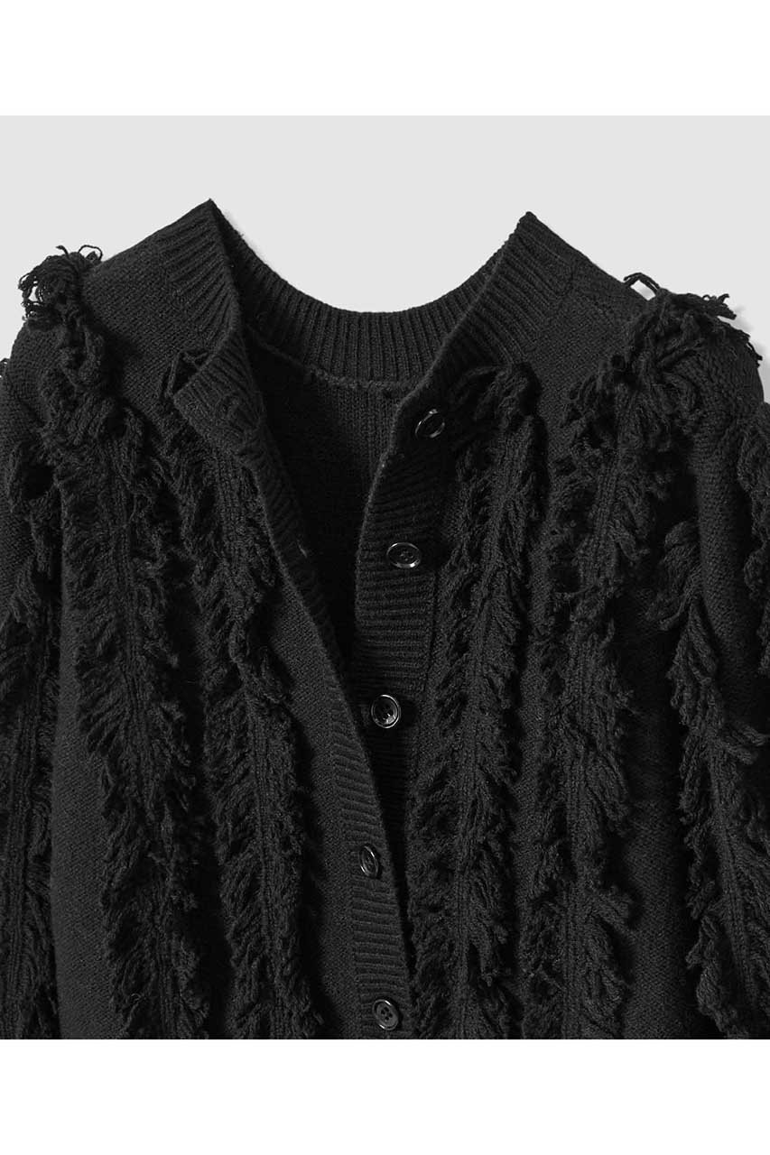 【アルアバイル/allureville】のフリンジシャギー2WAYプルオーバー 人気、トレンドファッション・服の通販 founy(ファニー) ファッション Fashion レディースファッション Fashion for Women トップス・カットソー Cut & Sew Tops ニット Knit Tops & Sweaters カジュアルプルオーバー・ニットトップス Pullovers & Knit Tops / Casual Pullovers 2026年 2026 カーディガン Cardigan, Knitwear フリンジ Fringe, Tassel 夏 Summer 春 Spring S/S・春夏 SS, Spring/Summer, Warm Season other-4|ID: prp329100004789515 ipo3291000000034756641