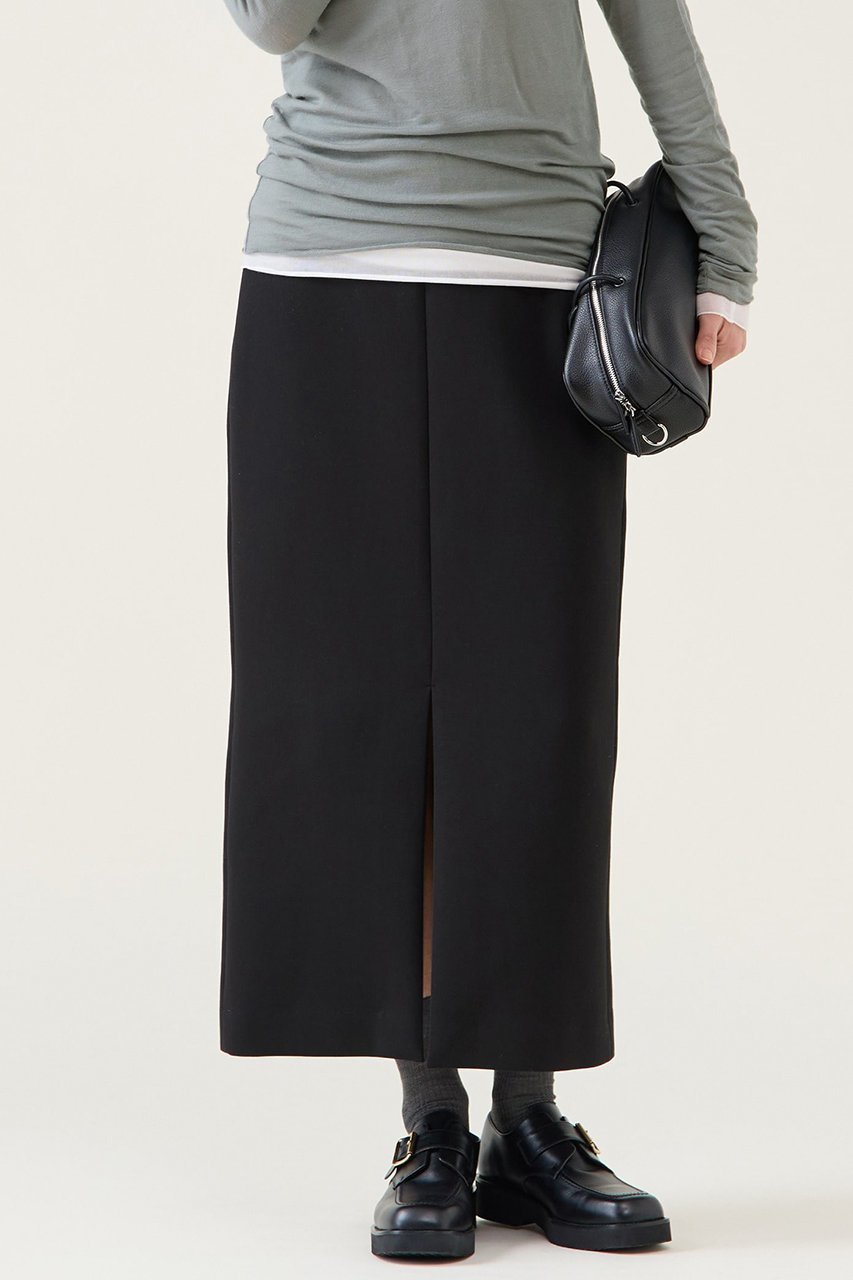 【マルティニーク/martinique】のモノトーンダンボールスカート インテリア・キッズ・メンズ・レディースファッション・服の通販 founy(ファニー) 　ファッション　Fashion　レディースファッション　Fashion for Women　スカート　Skirts　ロングスカート　Long Skirts / Maxi & Midi Skirts　2026年　2026　おすすめ　Recommended / Our Picks　ストレート　Straight, Straight Cut　スリット　Slit, Slit Detail　ソックス　Socks, Hosiery　バランス　Balance, Style Balance　ブルゾン　Blouson, Bomber Jacket　ロング　Long, Long-Length　夏　Summer　春　Spring　S/S・春夏　SS, Spring/Summer, Warm Season　ブラック|ID: prp329100004789518 ipo3291000000034756663