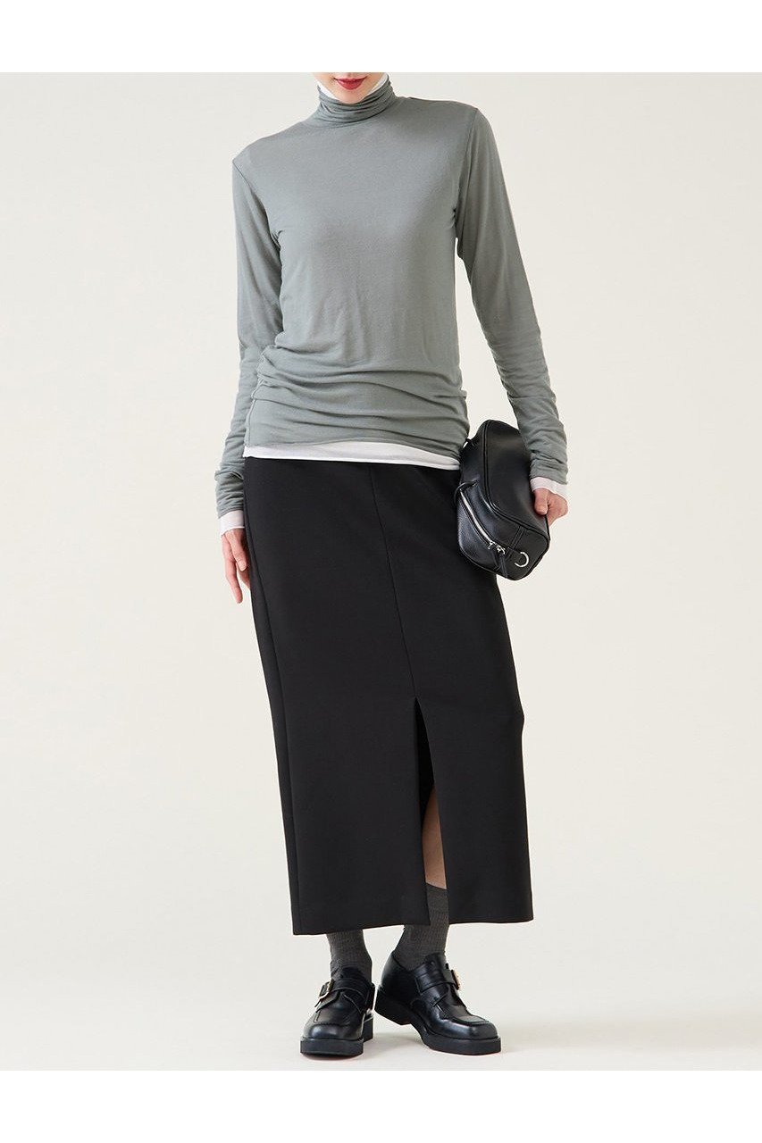 【マルティニーク/martinique】のモノトーンダンボールスカート 人気、トレンドファッション・服の通販 founy(ファニー) 　ファッション　Fashion　レディースファッション　Fashion for Women　スカート　Skirts　ロングスカート　Long Skirts / Maxi & Midi Skirts　2026年　2026　おすすめ　Recommended / Our Picks　ストレート　Straight, Straight Cut　スリット　Slit, Slit Detail　ソックス　Socks, Hosiery　バランス　Balance, Style Balance　ブルゾン　Blouson, Bomber Jacket　ロング　Long, Long-Length　夏　Summer　春　Spring　S/S・春夏　SS, Spring/Summer, Warm Season　other-4|ID: prp329100004789518 ipo3291000000034756666