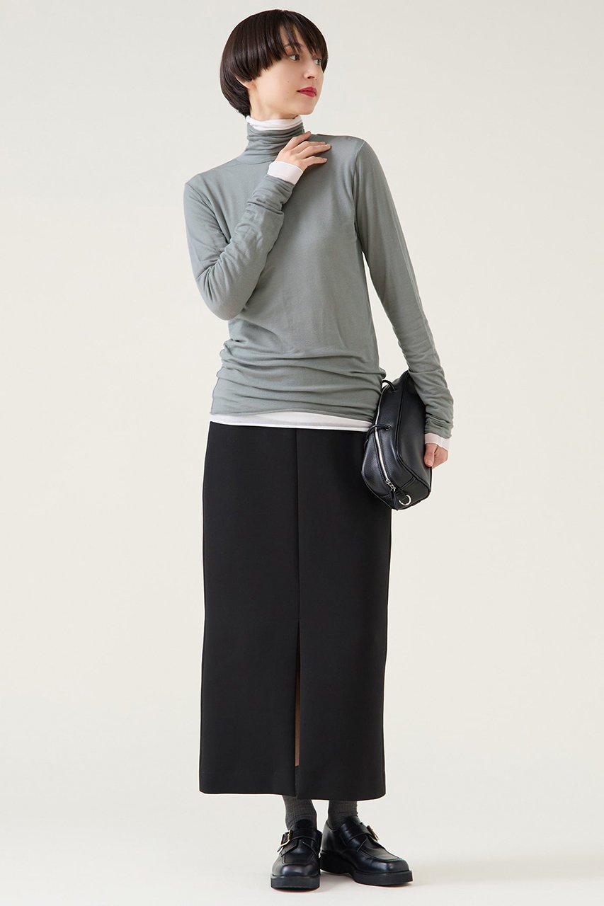 【マルティニーク/martinique】のモノトーンダンボールスカート 人気、トレンドファッション・服の通販 founy(ファニー) 　ファッション　Fashion　レディースファッション　Fashion for Women　スカート　Skirts　ロングスカート　Long Skirts / Maxi & Midi Skirts　2026年　2026　おすすめ　Recommended / Our Picks　ストレート　Straight, Straight Cut　スリット　Slit, Slit Detail　ソックス　Socks, Hosiery　バランス　Balance, Style Balance　ブルゾン　Blouson, Bomber Jacket　ロング　Long, Long-Length　夏　Summer　春　Spring　S/S・春夏　SS, Spring/Summer, Warm Season　other-5|ID: prp329100004789518 ipo3291000000034756667