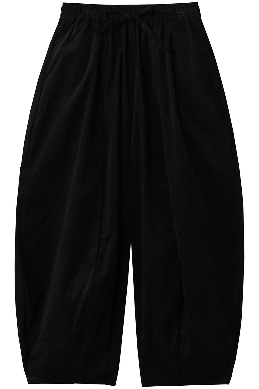 【ミディウミ/MidiUmi】のcorduroy cocoon PT パンツ インテリア・キッズ・メンズ・レディースファッション・服の通販 founy(ファニー) 　ファッション　Fashion　レディースファッション　Fashion for Women　パンツ　Pants & Trousers　コーデュロイ　Corduroy, Cord Fabric　トレンド　Trend, Trending Now　フォルム　Silhouette, Form　リラックス　Relax, Relaxed Fit　ルーズ　Loose, Oversized　エレガント 上品　Elegant　新作・新入荷　New Arrivals / New In　black|ID: prp329100004789523 ipo3291000000034756721