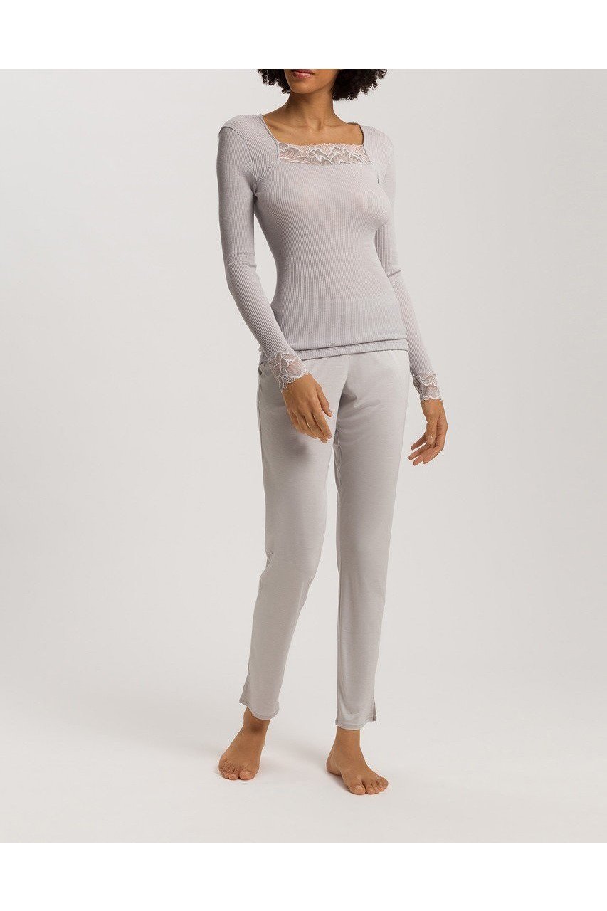 【ハンロ/HANRO】のレース付き長袖プルオーバー 人気、トレンドファッション・服の通販 founy(ファニー) 　ファッション　Fashion　レディースファッション　Fashion for Women　下着・ランジェリー　Lingerie & Intimates　その他ランジェリー・インナーアイテム　Other Lingerie / Intimates　インナー　Innerwear　シルク　Silk, 100% Silk　フィット　Fit, Slim Fit　ランジェリー　Lingerie, Intimate Wear　レース　Lace, Lace Fabric　エレガント 上品　Elegant　新作・新入荷　New Arrivals / New In　長袖　Long Sleeve, Full Sleeve　other-6|ID: prp329100004791480 ipo3291000000034766243