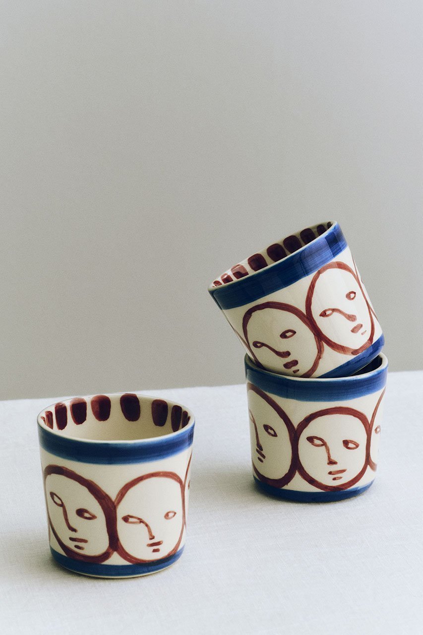 【ヘイ/HAY / GOODS】のLa Pittura Cup 240ml 人気、トレンドファッション・服の通販 founy(ファニー) 　イタリア　Italy　グラス　Glass, Eyewear　テーブル　Table, Dining Table　手描き　Hand-Drawn, Illustrated　フォルム　Silhouette, Form　ミックス　Mix, Mixed Style　モチーフ　Motif, Design Theme　新作・新入荷　New Arrivals / New In　other-2|ID: prp329100004791486 ipo3291000000034766293