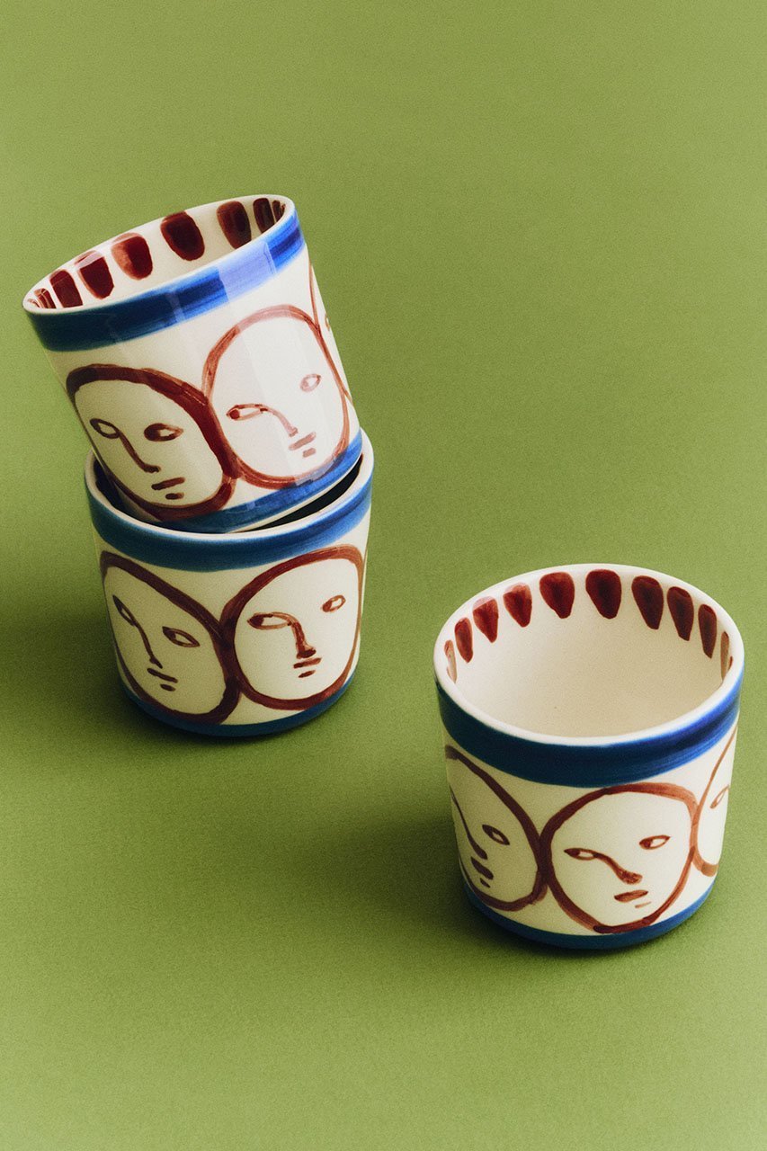 【ヘイ/HAY / GOODS】のLa Pittura Cup 240ml 人気、トレンドファッション・服の通販 founy(ファニー) 　イタリア　Italy　グラス　Glass, Eyewear　テーブル　Table, Dining Table　手描き　Hand-Drawn, Illustrated　フォルム　Silhouette, Form　ミックス　Mix, Mixed Style　モチーフ　Motif, Design Theme　新作・新入荷　New Arrivals / New In　other-3|ID: prp329100004791486 ipo3291000000034766294