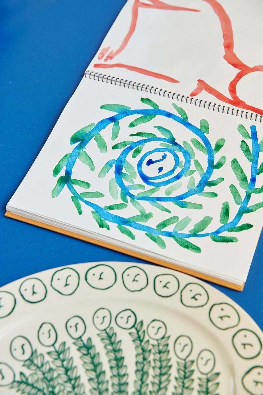 【ヘイ/HAY / GOODS】のLa Pittura Oval Serving Platter L36.5 人気、トレンドファッション・服の通販 founy(ファニー) 　イタリア　Italy　テーブル　Table, Dining Table　手描き　Hand-Drawn, Illustrated　フォルム　Silhouette, Form　ミックス　Mix, Mixed Style　モチーフ　Motif, Design Theme　ホーム・キャンプ・アウトドア・お取り寄せ　Home Living / Home & Lifestyle / Camping Gear / Outdoor Camping　キッチン・ダイニング　Kitchen & Dining Essentials. Stylish & Functional Tableware　キッチン家電・キッチン用品　Kitchen Appliances & Tools　other-6|ID: prp329100004791487 ipo3291000000036025687