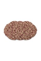 【ヘイ/HAY / GOODS】のCoco Door Mat Swirl 人気、トレンドファッション・服の通販 founy(ファニー) 新作・新入荷 New Arrivals / New In thumbnail ボルドー&オフホワイト|ID: prp329100004791495 ipo3291000000034766358