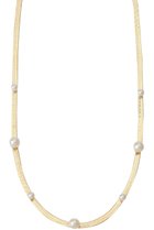 【ガリャルダガランテ/GALLARDAGALANTE】のパールスネークチェーンネックレス ゴールド|ID:prp329100004793062