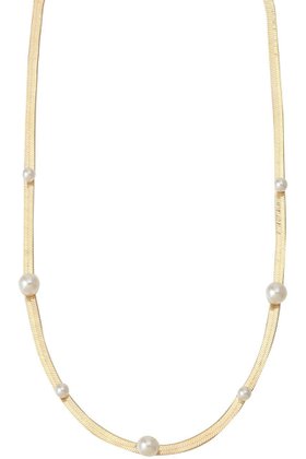 【ガリャルダガランテ/GALLARDAGALANTE】のパールスネークチェーンネックレス 人気、トレンドファッション・服の通販 founy(ファニー) ファッション Fashion レディースファッション Fashion for Women ジュエリー Jewelry ネックレス Necklaces & Pendants シンプル Simple, Minimal スタイリッシュ Stylish, Fashionable ネックレス Necklace, Pendant Necklace パール Pearl, Pearl Accent マグネット Magnet, Magnetic Closure ランダム Random, Irregular |ID:prp329100004793062