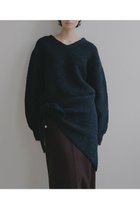 【エトレトウキョウ/ETRE TOKYO】のバンピーストールニットプルオーバー ネイビー|ID:prp329100004793063