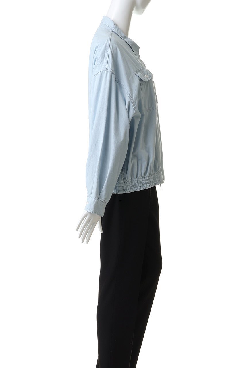 【マディソンブルー/MADISONBLUE】のHAMPTON BLOUSON CHAMBRAY(VW) ハンプトンブルゾン 人気、トレンドファッション・服の通販 founy(ファニー) 　ファッション　Fashion　レディースファッション　Fashion for Women　アウター　Coat / Outerwear Collection　レディースジャケット・軽アウター　Jackets　ブルゾンジャケット・スポーティアウター　Blouson Jackets　2023年　2023　2023春夏・S/S　Spring/Summer 2023 SS23　2026年　2026　シャンブレー　Chambray, Denim-Like Fabric　ジャケット　Jacket, Outerwear　ブルゾン　Blouson, Bomber Jacket　モダン　Modern, Contemporary　ヴィンテージ　Vintage Style　夏　Summer　春　Spring　S/S・春夏　SS, Spring/Summer, Warm Season　other-3|ID: prp329100004793067 ipo3291000000034777493