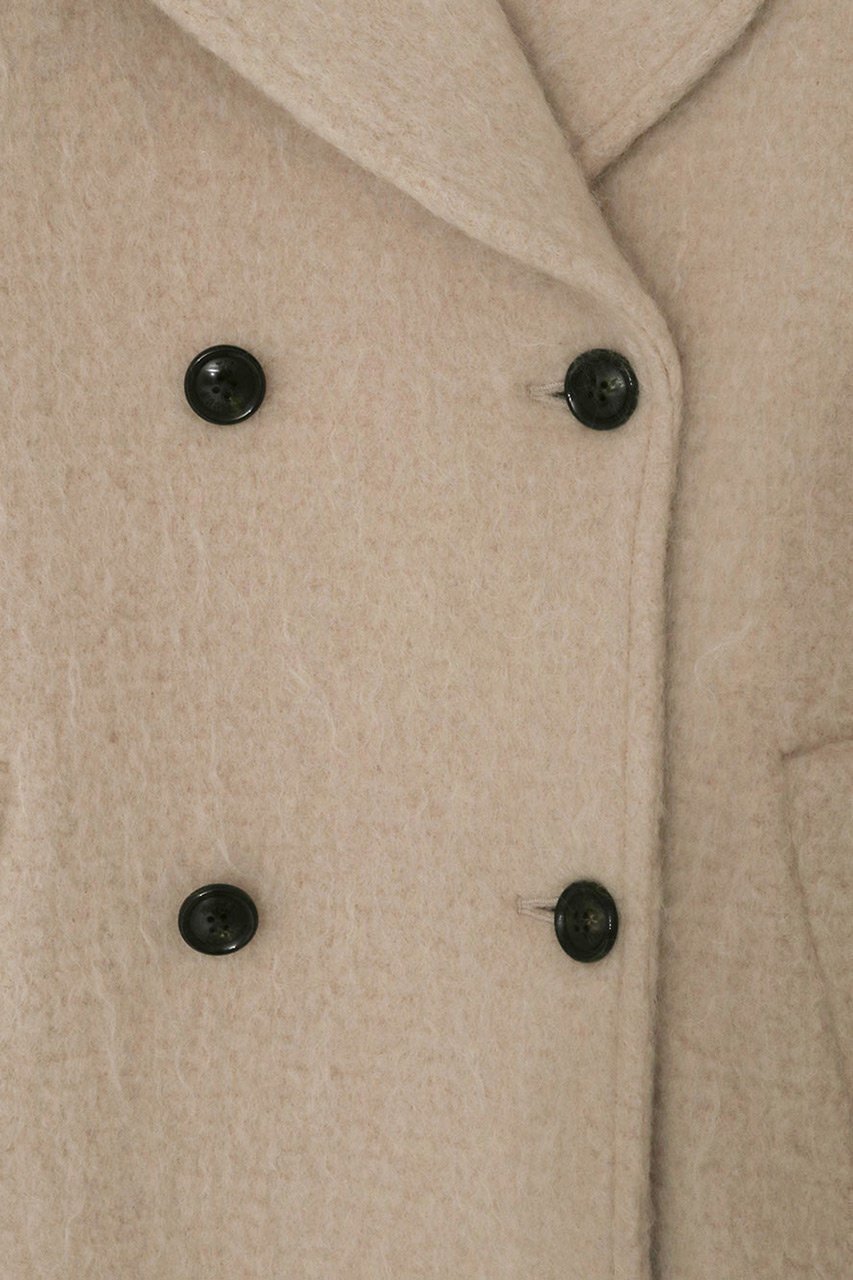 【ハー/HER.】の【12/11 12:00販売開始】TICCA 別注モヘアPコート 人気、トレンドファッション・服の通販 founy(ファニー) 　ファッション　Fashion　レディースファッション　Fashion for Women　アウター　Coat / Outerwear Collection　コート・ロングコート・ピーコート　Long Coats, Peacoats & More　Pコート　Pea Coats　ショート　Short, Short Length　人気　Popular, Best Seller　別注　Limited Edition, Custom Order　新作・新入荷　New Arrivals / New In　other-3|ID: prp329100004793068 ipo3291000000034777501