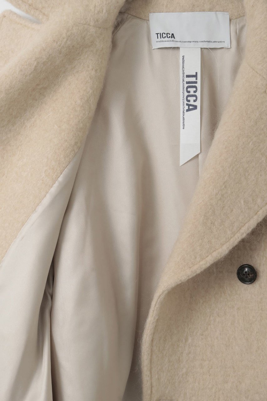 【ハー/HER.】の【12/11 12:00販売開始】TICCA 別注モヘアPコート 人気、トレンドファッション・服の通販 founy(ファニー) 　ファッション　Fashion　レディースファッション　Fashion for Women　アウター　Coat / Outerwear Collection　コート・ロングコート・ピーコート　Long Coats, Peacoats & More　Pコート　Pea Coats　ショート　Short, Short Length　人気　Popular, Best Seller　別注　Limited Edition, Custom Order　新作・新入荷　New Arrivals / New In　other-5|ID: prp329100004793068 ipo3291000000034777503