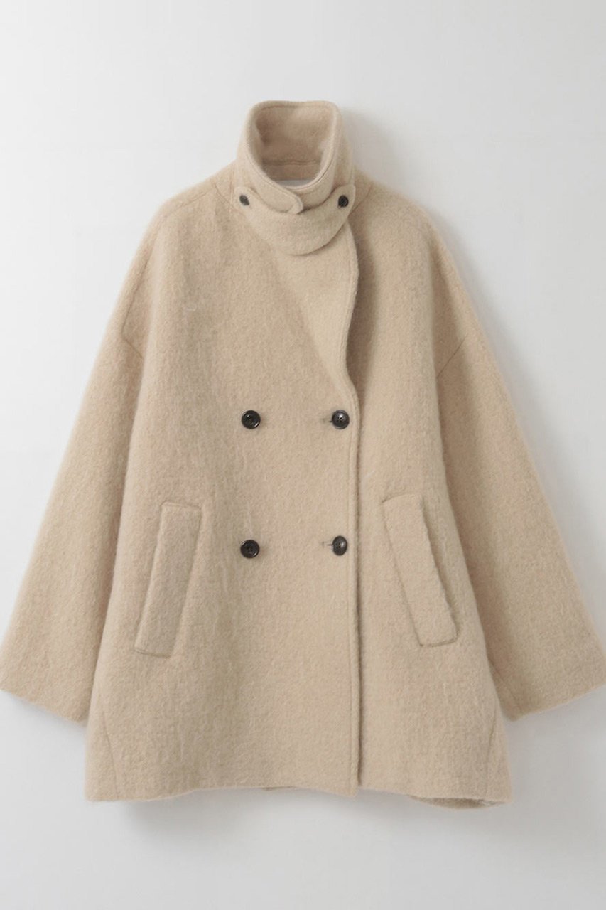 【ハー/HER.】の【12/11 12:00販売開始】TICCA 別注モヘアPコート 人気、トレンドファッション・服の通販 founy(ファニー) 　ファッション　Fashion　レディースファッション　Fashion for Women　アウター　Coat / Outerwear Collection　コート・ロングコート・ピーコート　Long Coats, Peacoats & More　Pコート　Pea Coats　ショート　Short, Short Length　人気　Popular, Best Seller　別注　Limited Edition, Custom Order　新作・新入荷　New Arrivals / New In　other-7|ID: prp329100004793068 ipo3291000000034777505