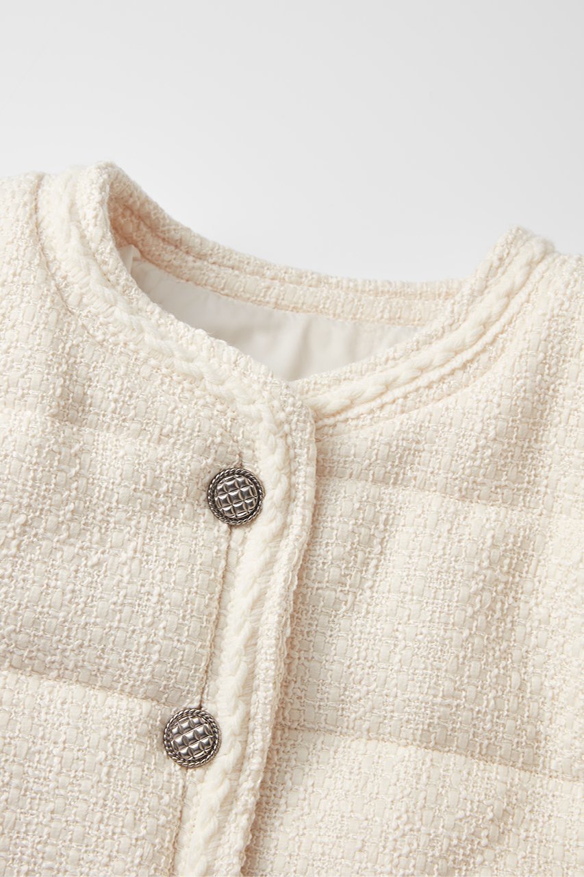 【デイジーリン/DAISY LIN】のWashable Tweed キルティングジャケット”Daisy Modern” 人気、トレンドファッション・服の通販 founy(ファニー) ファッション Fashion レディースファッション Fashion for Women アウター Coat / Outerwear Collection レディースジャケット・軽アウター Jackets ウォッシャブル Machine Washable エレガント 上品 Elegant 洗える Machine Washable キルティング Quilted, Quilting クラシカル Classical, Vintage-Inspired ジャケット Jacket, Outerwear ツイード Twill, Twill Weave 定番 Standard, Basic Item ブレード Braid, Decorative Trim モダン Modern, Contemporary リュクス Luxury, Elegant, High-End, Chic other-3|ID: prp329100004793069 ipo3291000000035805137