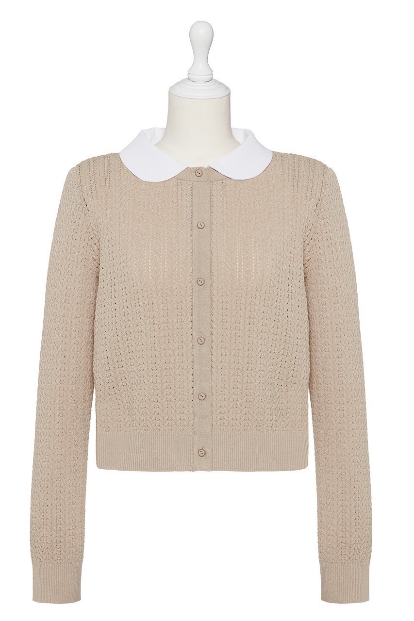 【デイジーリン/DAISY LIN】のLittle Grace Cardigan インテリア・キッズ・メンズ・レディースファッション・服の通販 founy(ファニー) ファッション Fashion レディースファッション Fashion for Women トップス・カットソー Cut & Sew Tops ニット Knit Tops & Sweaters カーディガン・羽織り Layered Style Cardigans なめらか Smooth, Silky Texture ウォッシャブル Machine Washable カーディガン Cardigan, Knitwear エレガント 上品 Elegant 新作・新入荷 New Arrivals / New In ミルクティ|ID: prp329100004793072 ipo3291000000034777535