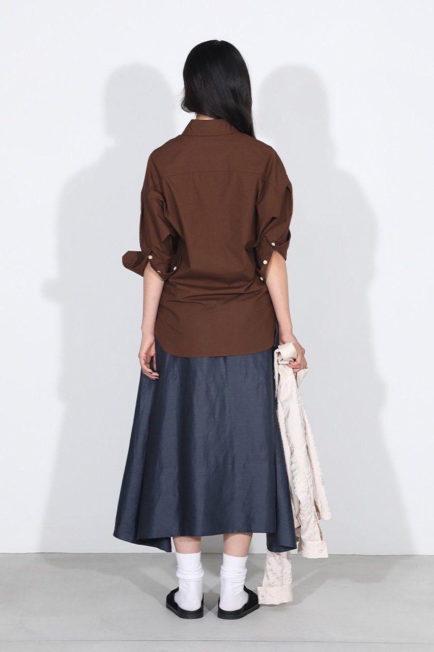 【マディソンブルー/MADISONBLUE】のMI-MOLLET FLARE SKIRT LINEN リネンミモレスカート 人気、トレンドファッション・服の通販 founy(ファニー) 　ファッション　Fashion　レディースファッション　Fashion for Women　スカート　Skirts　2026年　2026　ドレープ　Drape, Draping Fabric　フレア　Flare, Flared　リネン　Linen, Linen Fabric　エレガント 上品　Elegant　夏　Summer　春　Spring　S/S・春夏　SS, Spring/Summer, Warm Season　other-7|ID: prp329100004793074 ipo3291000000035165199