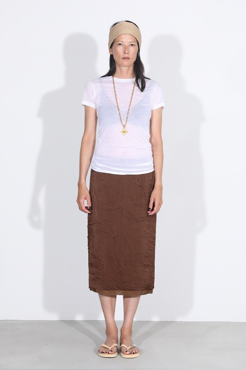 【マディソンブルー/MADISONBLUE】のLOW WAIST SKIRT SATIN サテンローウエストスカート 人気、トレンドファッション・服の通販 founy(ファニー) 　ファッション　Fashion　レディースファッション　Fashion for Women　スカート　Skirts　2026年　2026　サテン　Satin, Glossy Fabric　スリット　Slit, Slit Detail　ドレープ　Drape, Draping Fabric　ボンディング　Bonding, Bonded Fabric　ワッシャー　Washer, Crinkled Finish　夏　Summer　春　Spring　S/S・春夏　SS, Spring/Summer, Warm Season　other-6|ID: prp329100004793078 ipo3291000000035165210