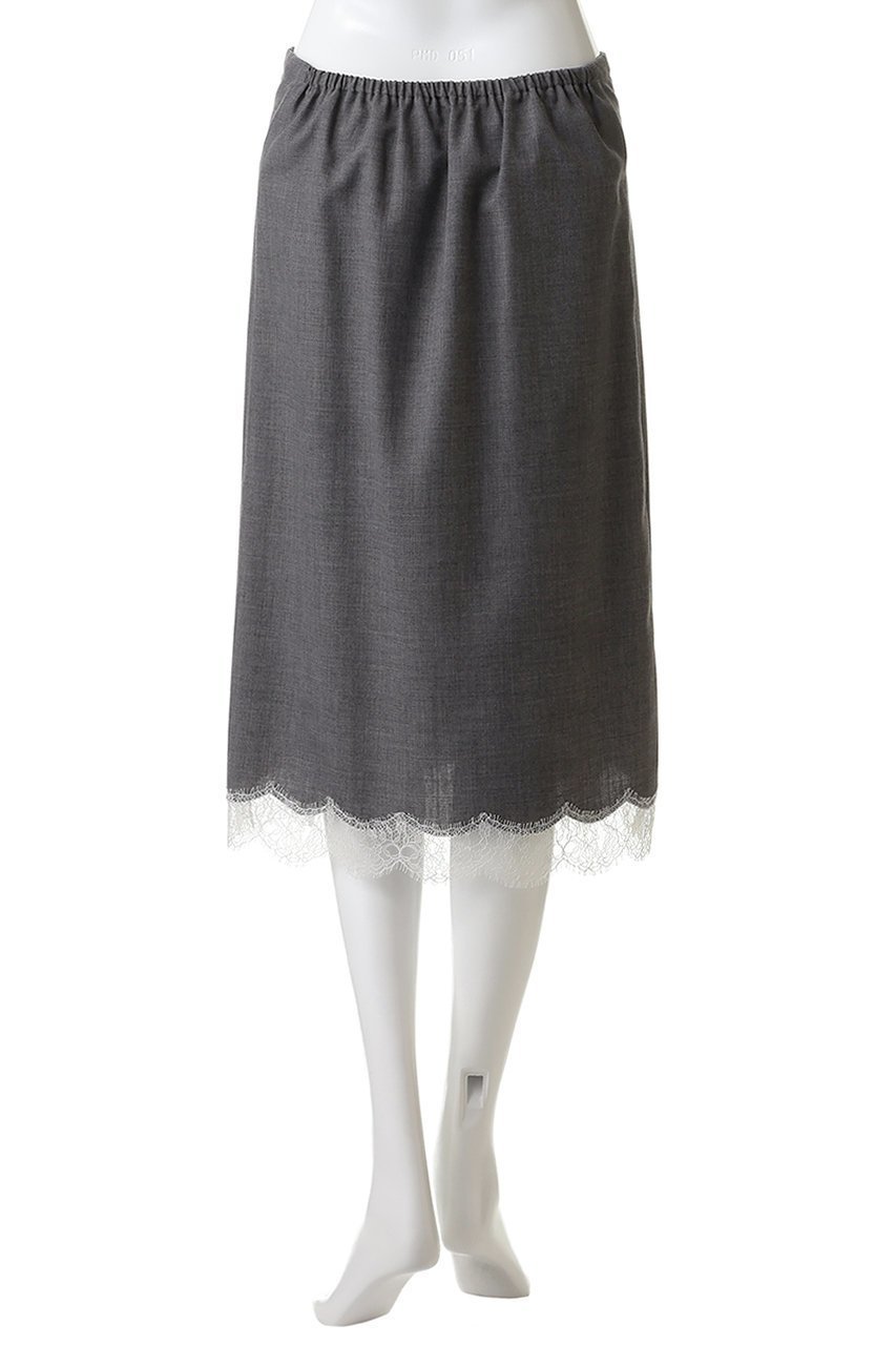 【マディソンブルー/MADISONBLUE】のMIDDLE SKIRT LACE PE/W レースミドルスカート 人気、トレンドファッション・服の通販 founy(ファニー) 　ファッション　Fashion　レディースファッション　Fashion for Women　スカート　Skirts　スピンドル　Spindle, Drawcord　フィット　Fit, Slim Fit　フェミニン　Feminine, Girly　フォーマル　Formal, Dressy　ラウンド　Round, Round Neck　レース　Lace, Lace Fabric　エレガント 上品　Elegant　other-4|ID: prp329100004793079 ipo3291000000036803944