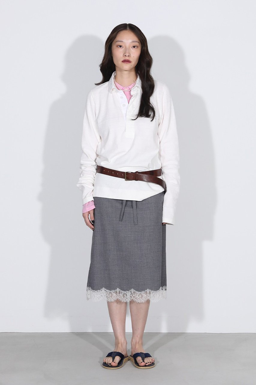 【マディソンブルー/MADISONBLUE】のMIDDLE SKIRT LACE PE/W レースミドルスカート 人気、トレンドファッション・服の通販 founy(ファニー) 　ファッション　Fashion　レディースファッション　Fashion for Women　スカート　Skirts　スピンドル　Spindle, Drawcord　フィット　Fit, Slim Fit　フェミニン　Feminine, Girly　フォーマル　Formal, Dressy　ラウンド　Round, Round Neck　レース　Lace, Lace Fabric　エレガント 上品　Elegant　other-6|ID: prp329100004793079 ipo3291000000036803949