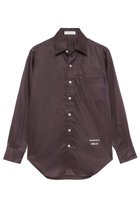 【マディソンブルー/MADISONBLUE】のTRANE L/S SHIRT SATIN サテンロングスリーブシャツ ブラウン|ID: prp329100004793082 ipo3291000000035805242