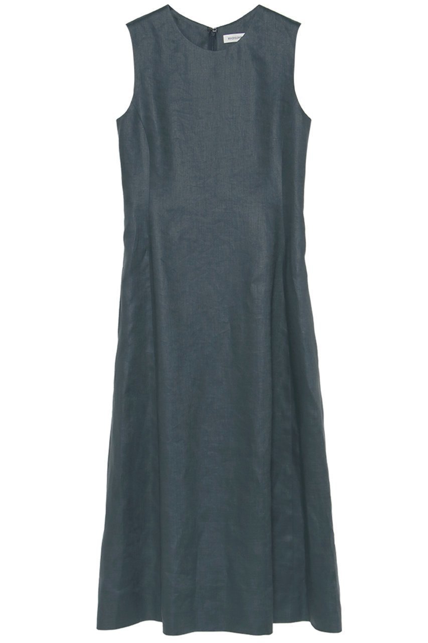 【マディソンブルー/MADISONBLUE】のSLEEVELESS DRESS LINEN リネンスリーブレスドレス インテリア・キッズ・メンズ・レディースファッション・服の通販 founy(ファニー) 　ファッション　Fashion　レディースファッション　Fashion for Women　ワンピース　Dresses　フォーマル・パーティードレス・結婚式用ドレス　Elegant & Casual Dresses　チュニック　Tunic Tops & Dresses　2026年　2026　エレガント 上品　Elegant　チュニック　Tunic, Long Top　リネン　Linen, Linen Fabric　ロング　Long, Long-Length　夏　Summer　春　Spring　S/S・春夏　SS, Spring/Summer, Warm Season　ネイビー|ID: prp329100004793085 ipo3291000000035943082
