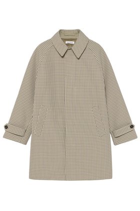 【マディソンブルー/MADISONBLUE】のBALCOLLAR COAT バルカラーコート 人気、トレンドファッション・服の通販 founy(ファニー) ファッション Fashion レディースファッション Fashion for Women アウター Coat / Outerwear Collection コート・ロングコート・ピーコート Long Coats, Peacoats & More 2026年 2026 クラシック Classic, Timeless Style チェック Check, Plaid, Tartan ボンディング Bonding, Bonded Fabric ミリタリー Military, Army Style ロング Long, Long-Length 夏 Summer 春 Spring S/S・春夏 SS, Spring/Summer, Warm Season |ID:prp329100004793091