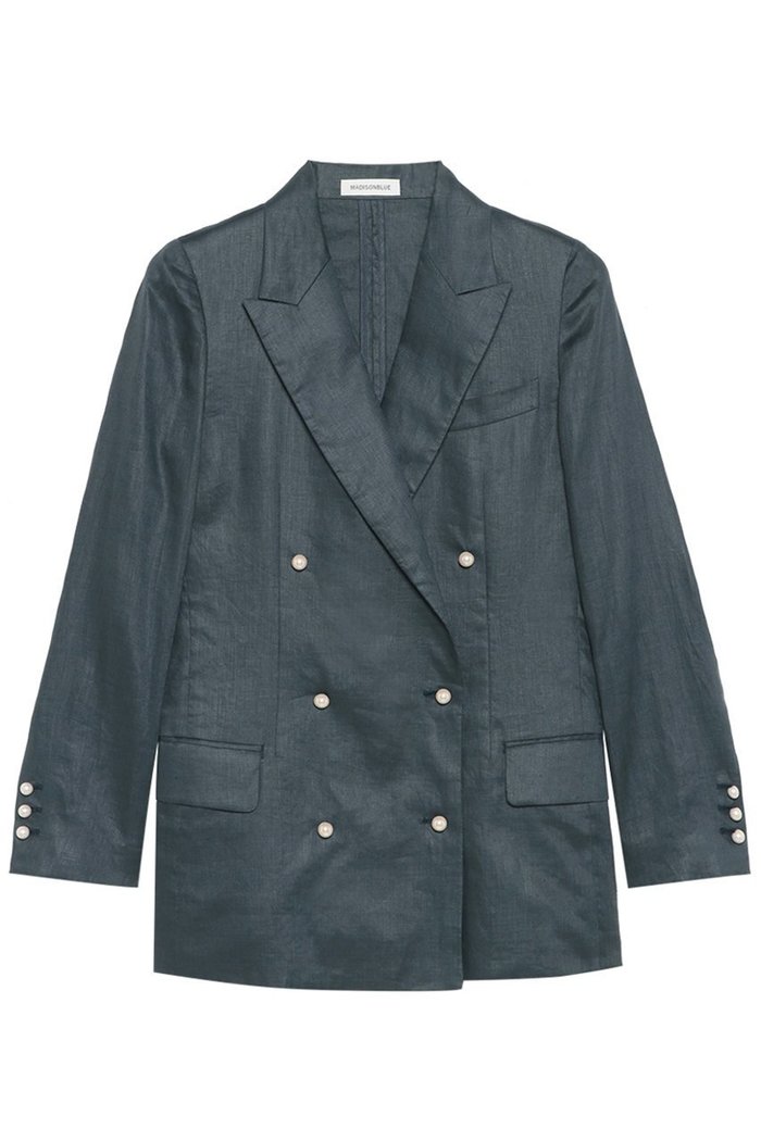 【マディソンブルー/MADISONBLUE】のUNLINED BLEECKER W6B BLAZER LINEN リネンW6Bブレザー インテリア・キッズ・メンズ・レディースファッション・服の通販 founy(ファニー) https://founy.com/ ファッション Fashion レディースファッション Fashion for Women アウター Coat / Outerwear Collection レディースジャケット・軽アウター Jackets 2026年 2026 ジャケット Jacket, Outerwear リネン Linen, Linen Fabric リラックス Relax, Relaxed Fit 夏 Summer 春 Spring S/S・春夏 SS, Spring/Summer, Warm Season |ID: prp329100004793093 ipo3291000000036156378