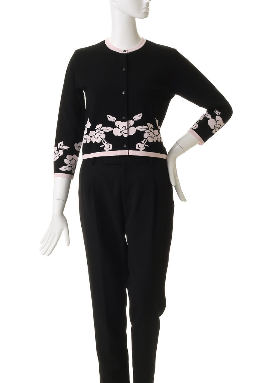 【コルコバード/CORCOVADO】のカメリアジャカードカーディガン 人気、トレンドファッション・服の通販 founy(ファニー) 　ファッション　Fashion　レディースファッション　Fashion for Women　トップス・カットソー　Cut & Sew Tops　カーディガン・羽織り　Layered Style Cardigans　シャツ・ブラウス・オフィスカジュアル　Elegant Blouses & Button-Ups　ロングTシャツ・Tシャツ　Longline T-Shirts & Tees　カットソー・ベーシックTシャツ　Cut-and-Sewn Tops / Stretch Tees & Basics　2026年　2026　カーディガン　Cardigan, Knitwear　コンパクト　Compact, Small Size　ショート　Short, Short Length　トレンド　Trend, Trending Now　ビジネス 仕事 通勤　Business / Work / Commuting　ボトム　Bottoms, Lower Wear　ワイド　Wide, Wide Fit　夏　Summer　春　Spring　S/S・春夏　SS, Spring/Summer, Warm Season　other-2|ID: prp329100004793102 ipo3291000000035943127