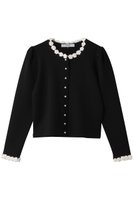 【コルコバード/CORCOVADO】のフラワートリムカーディガン 人気、トレンドファッション・服の通販 founy(ファニー) ファッション Fashion レディースファッション Fashion for Women トップス・カットソー Cut & Sew Tops カーディガン・羽織り Layered Style Cardigans シャツ・ブラウス・オフィスカジュアル Elegant Blouses & Button-Ups ロングTシャツ・Tシャツ Longline T-Shirts & Tees カットソー・ベーシックTシャツ Cut-and-Sewn Tops / Stretch Tees & Basics 2026年 2026 カーディガン Cardigan, Knitwear コンパクト Compact, Small Size ショート Short, Short Length スリーブ Sleeve, Long Sleeve / Short Sleeve バランス Balance, Style Balance パール Pearl, Pearl Accent フラワー Flower, Floral フレア Flare, Flared モチーフ Motif, Design Theme エレガント 上品 Elegant 夏 Summer 春 Spring S/S・春夏 SS, Spring/Summer, Warm Season |ID:prp329100004793103