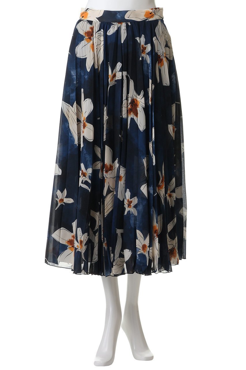 【コルコバード/CORCOVADO】のカラーシフォンスカート 人気、トレンドファッション・服の通販 founy(ファニー) 　ファッション　Fashion　レディースファッション　Fashion for Women　スカート　Skirts　2026年　2026　シフォン　Chiffon, Lightweight Fabric　シンプル　Simple, Minimal　パーティ　Party, Party Style　フラワー　Flower, Floral　モチーフ　Motif, Design Theme　夏　Summer　春　Spring　S/S・春夏　SS, Spring/Summer, Warm Season　other-2|ID: prp329100004793112 ipo3291000000034777802