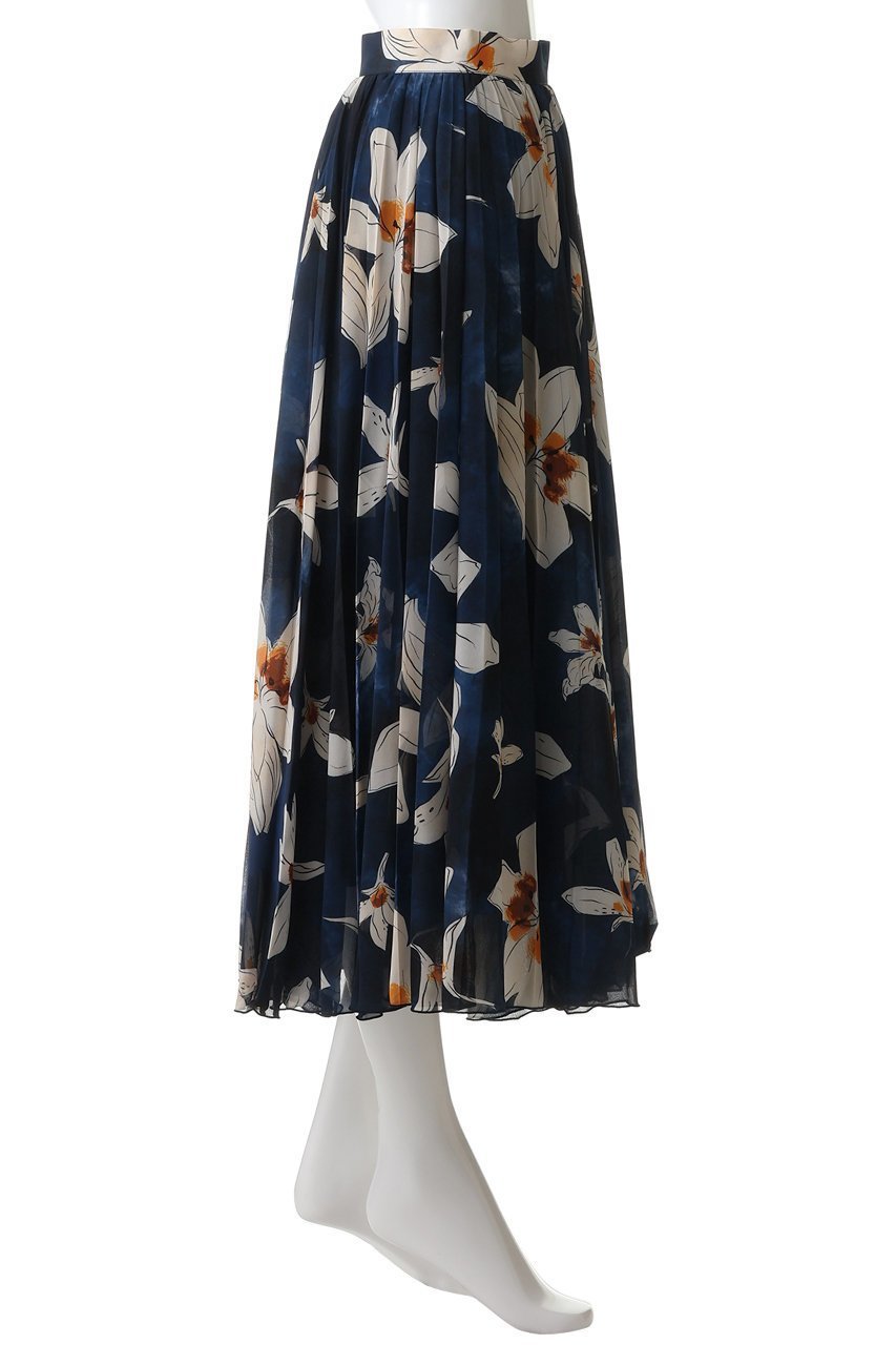 【コルコバード/CORCOVADO】のカラーシフォンスカート 人気、トレンドファッション・服の通販 founy(ファニー) 　ファッション　Fashion　レディースファッション　Fashion for Women　スカート　Skirts　2026年　2026　シフォン　Chiffon, Lightweight Fabric　シンプル　Simple, Minimal　パーティ　Party, Party Style　フラワー　Flower, Floral　モチーフ　Motif, Design Theme　夏　Summer　春　Spring　S/S・春夏　SS, Spring/Summer, Warm Season　other-3|ID: prp329100004793112 ipo3291000000034777804